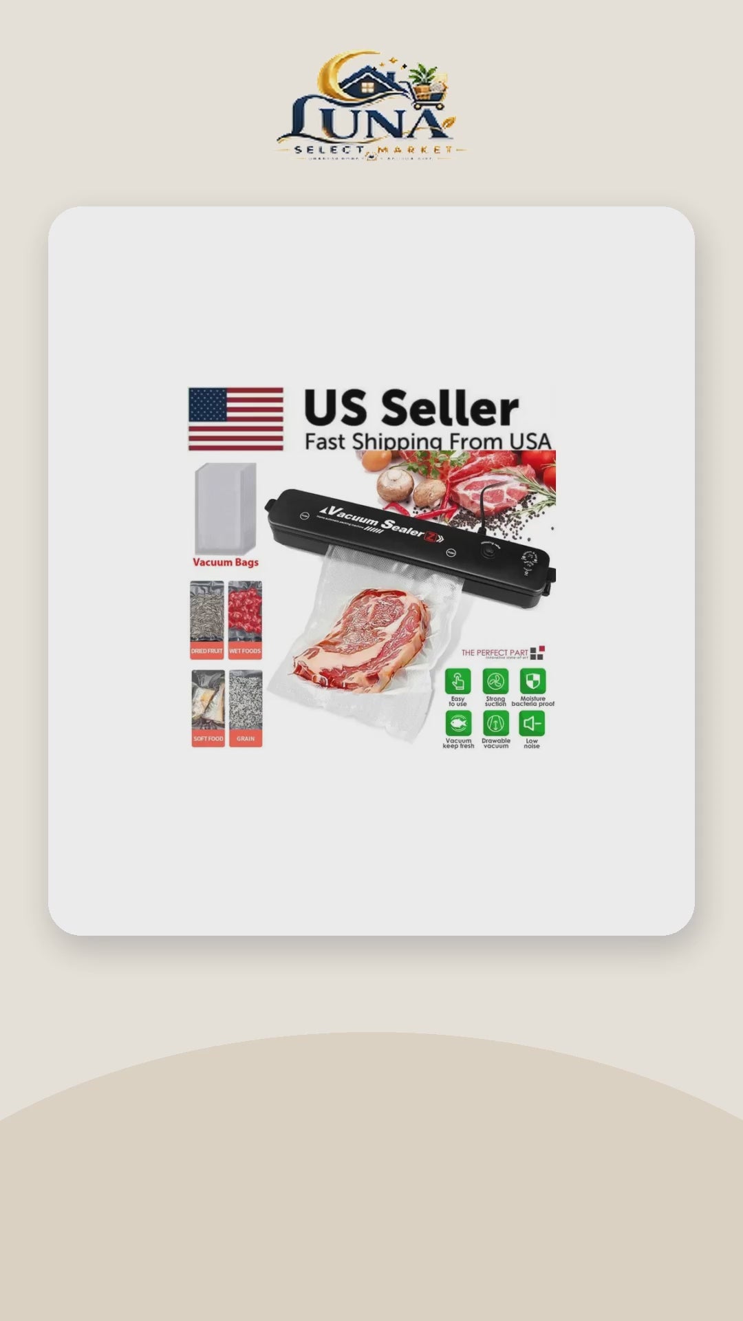 Automatic Vacuum Sealer Machine – product video
