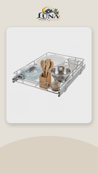 Pull-Out Cabinet Organizer – product video