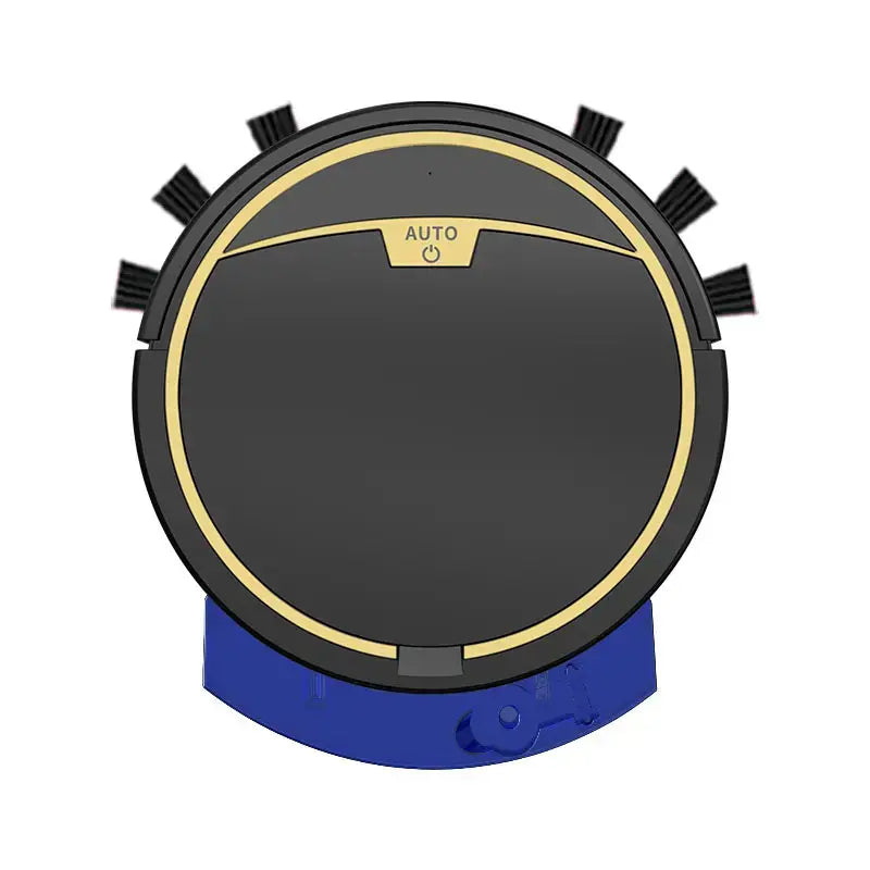 RS300 automated sweeping robot with a slim design for reaching under furniture.