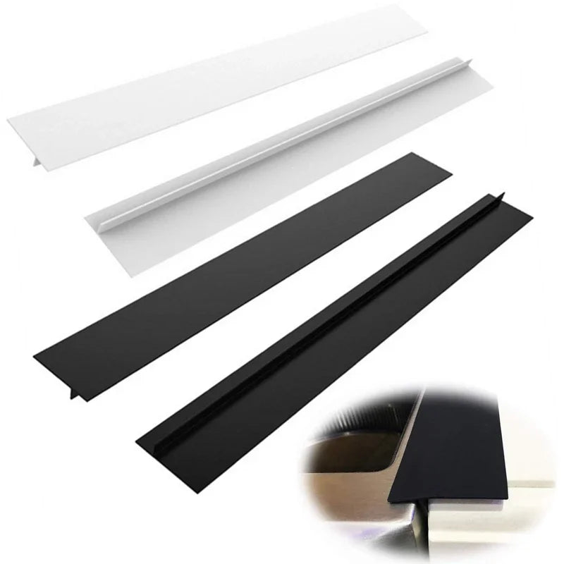 Silicone Stove Counter Gap Cover – T-Shape Heat-Resistant Slit Filler for Kitchen – Kitchen Accessory