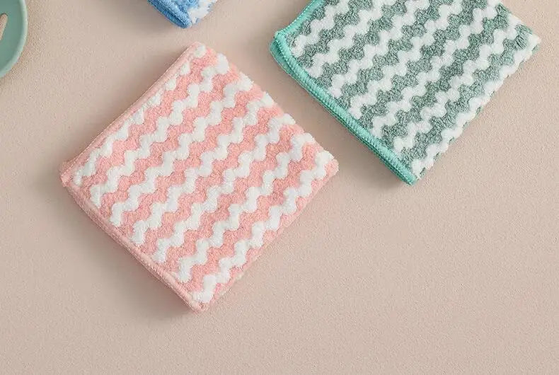 Microfiber Kitchen Dishcloth — Soft, Absorbent & Eco-Friendly Cleaning Cloth – Kitchen & Cleaning