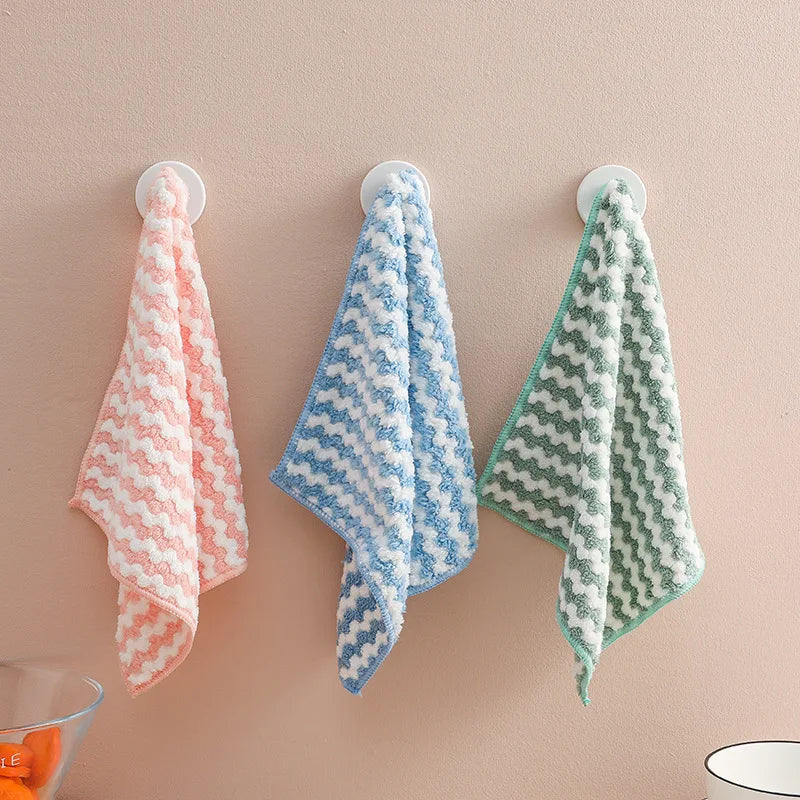 Microfiber Kitchen Dishcloth — Soft, Absorbent & Eco-Friendly Cleaning Cloth – Kitchen & Cleaning