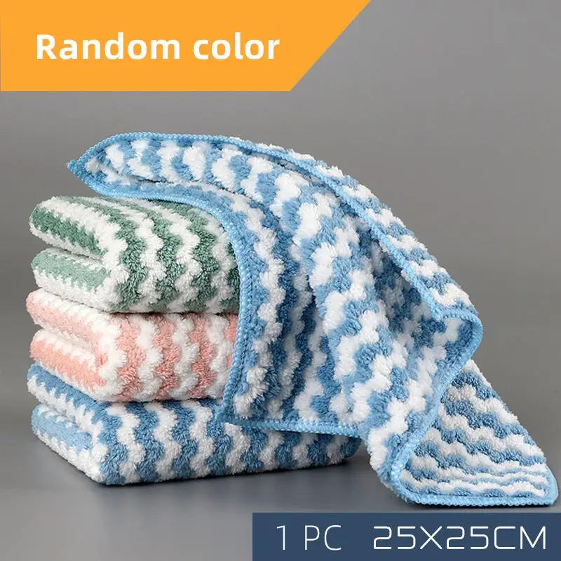 Microfiber Kitchen Dishcloth — Soft, Absorbent & Eco-Friendly Cleaning Cloth – Kitchen & Cleaning