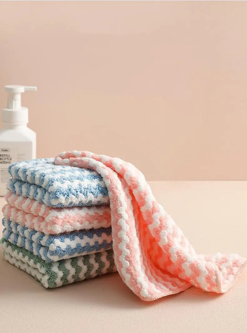 Microfiber Kitchen Dishcloth — Soft, Absorbent & Eco-Friendly Cleaning Cloth – Kitchen & Cleaning