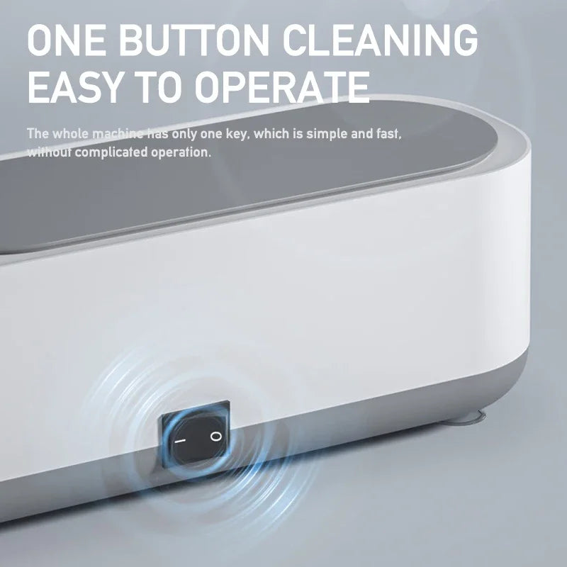 Mini Ultrasonic Cleaning Machine for Jewelry, Glasses & Watches (Battery Not Included) – Tools & Equipment