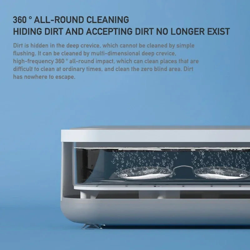 Mini Ultrasonic Cleaning Machine for Jewelry, Glasses & Watches (Battery Not Included) – Tools & Equipment