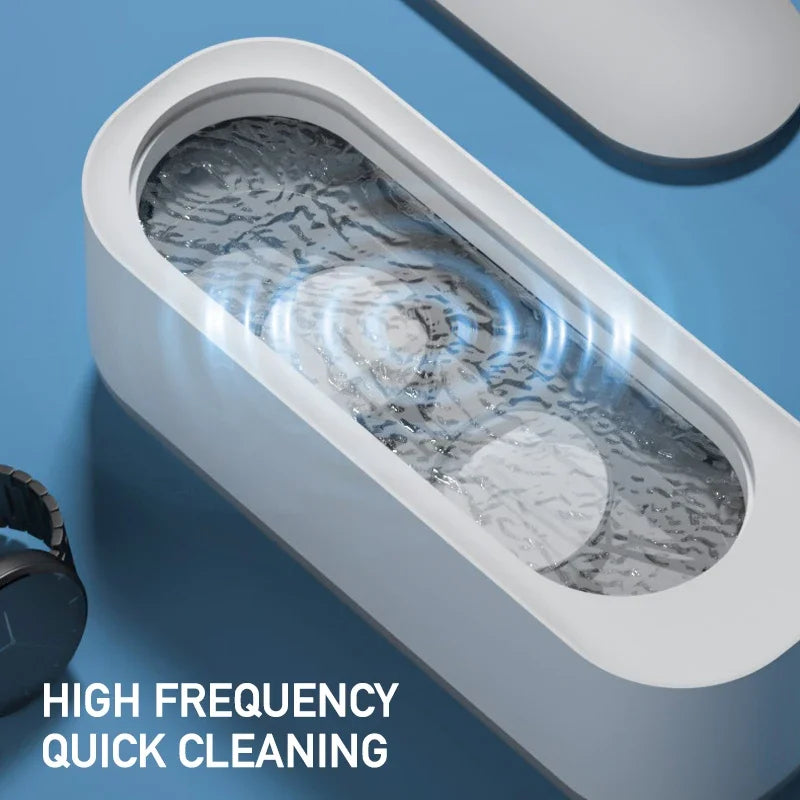 Mini Ultrasonic Cleaning Machine for Jewelry, Glasses & Watches (Battery Not Included) – Tools & Equipment