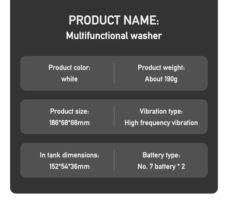 Mini Ultrasonic Cleaning Machine for Jewelry, Glasses & Watches (Battery Not Included) – Tools & Equipment