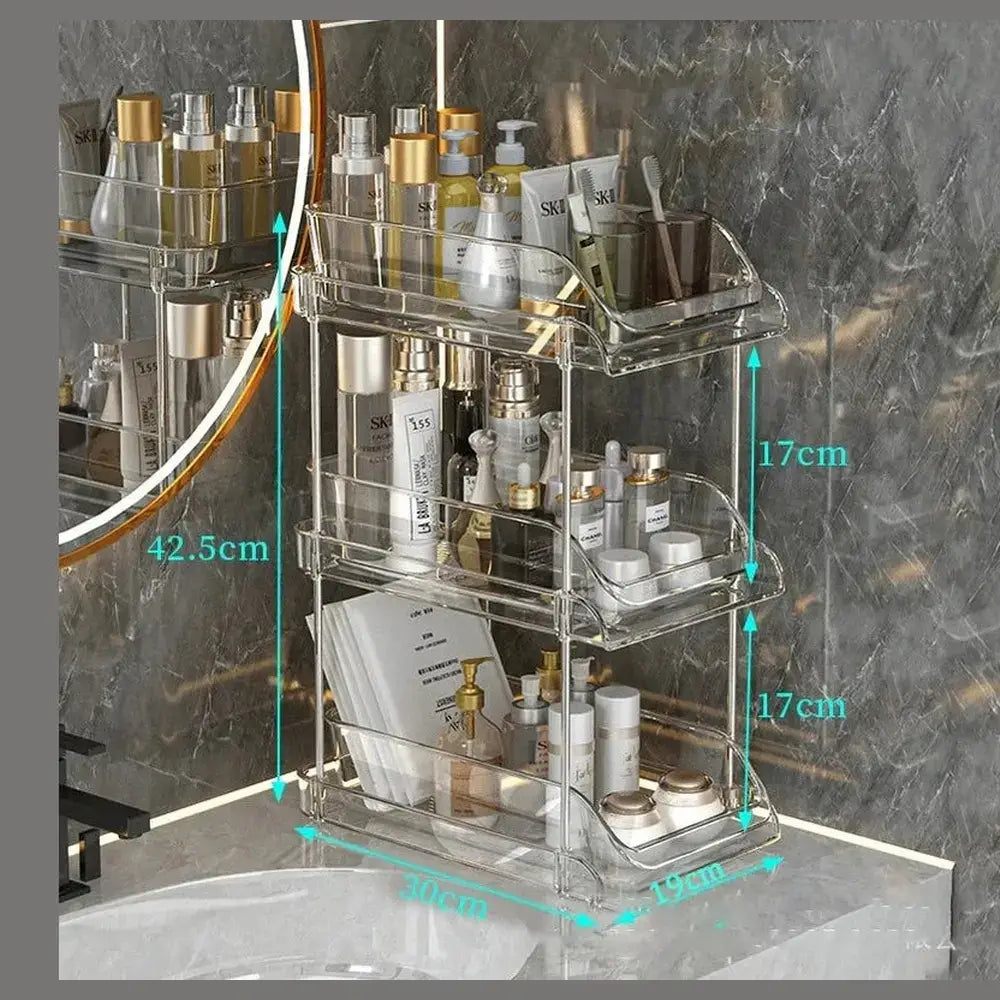 Under-Sink Bathroom Organizer with Pull-Out Drawers – image 14