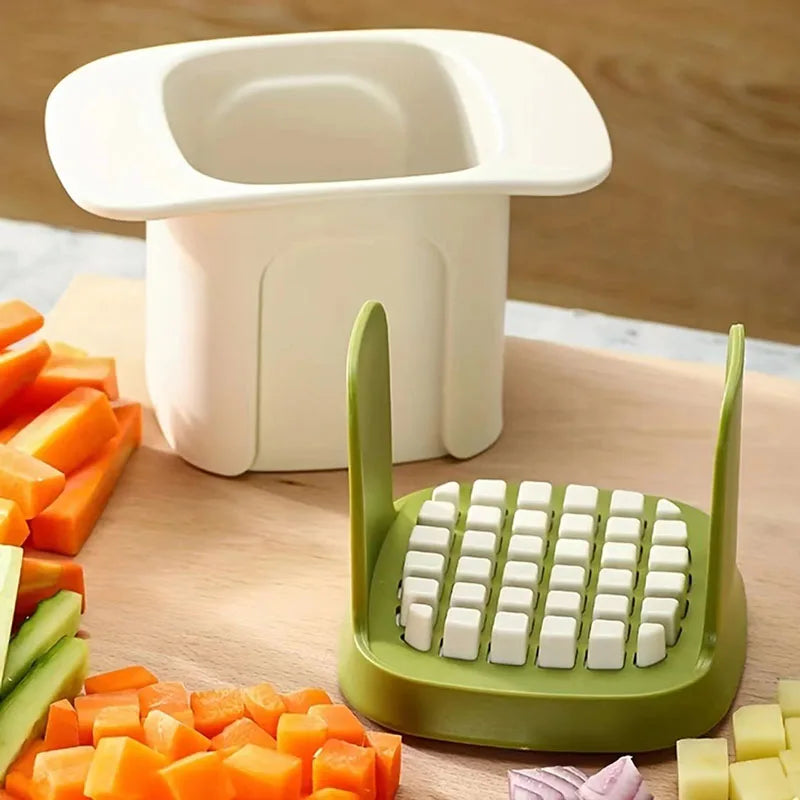 Multifunctional Vegetable Chopper & Onion Dicer – Stainless Steel Blades, Ergonomic Handle, Easy Meal Prep – Kitchen Tools