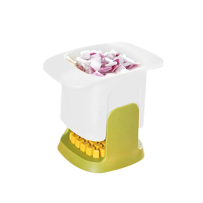 Multifunctional Vegetable Chopper & Onion Dicer – Stainless Steel Blades, Ergonomic Handle, Easy Meal Prep – Kitchen Tools