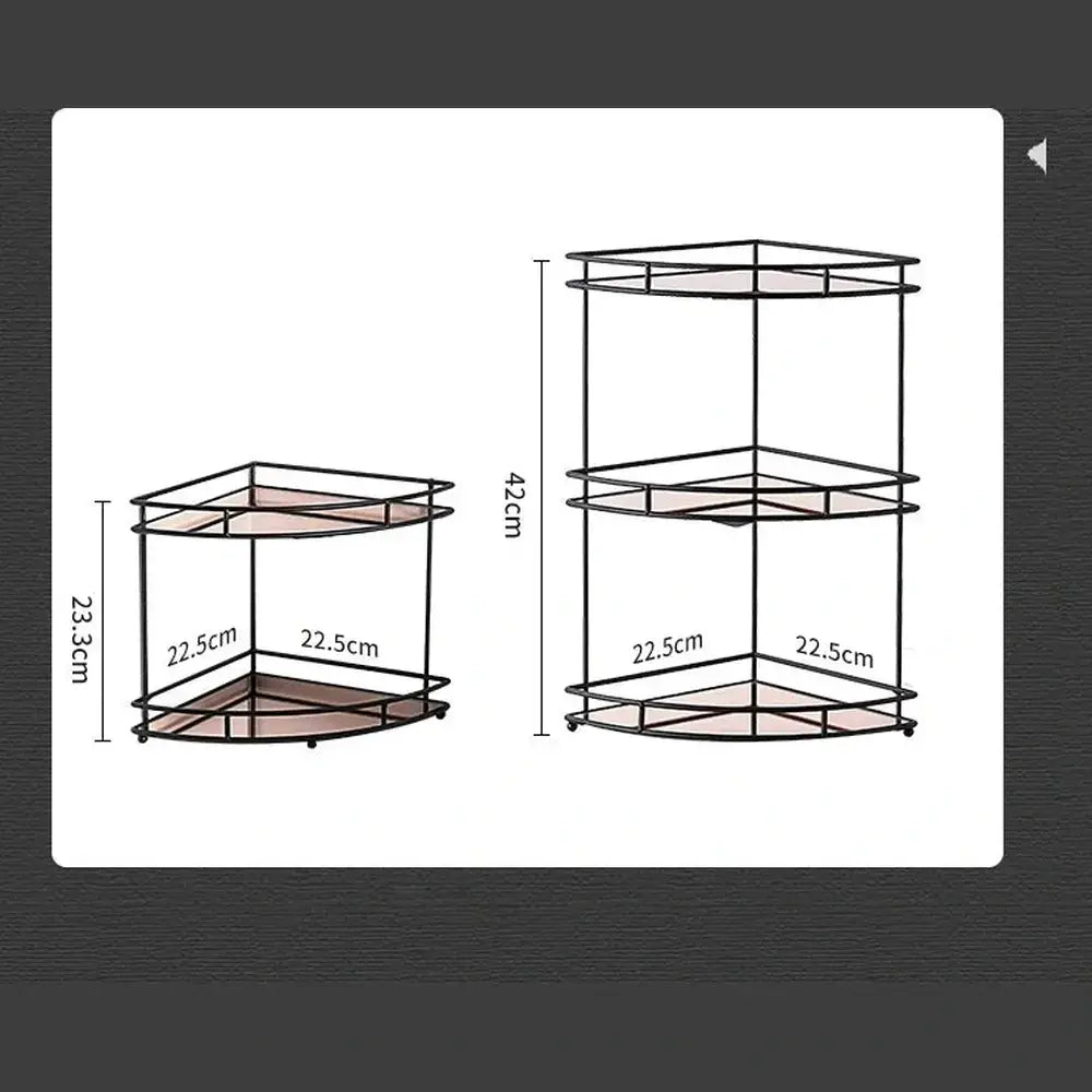 Wall-Mounted Bathroom Corner Shelf – image 12