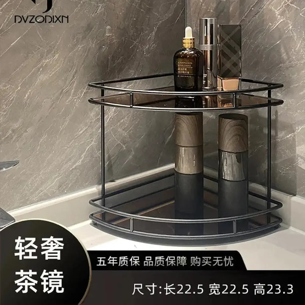 Wall-Mounted Bathroom Corner Shelf