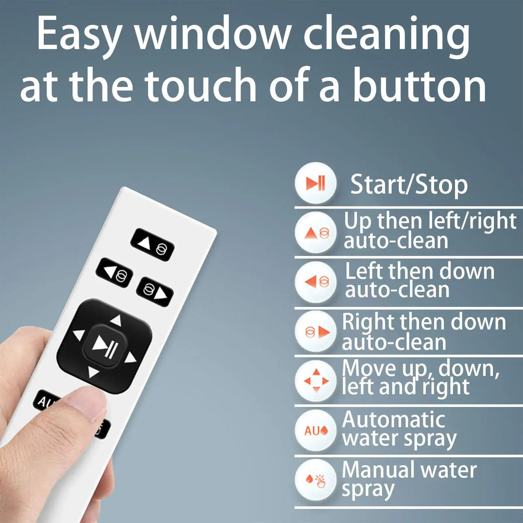 Automatic Window Cleaning Robot – 5600PA Dual Suction, 3 Modes, UPS Backup, Streak-Free Glass Cleaner – Smart Home & Cleaning